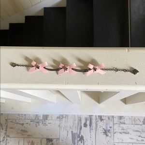 Agent Provocateur - Safety pin and bows bracelet